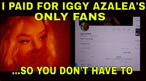 iggy azalea leak onlyfans|Iggy Azalea